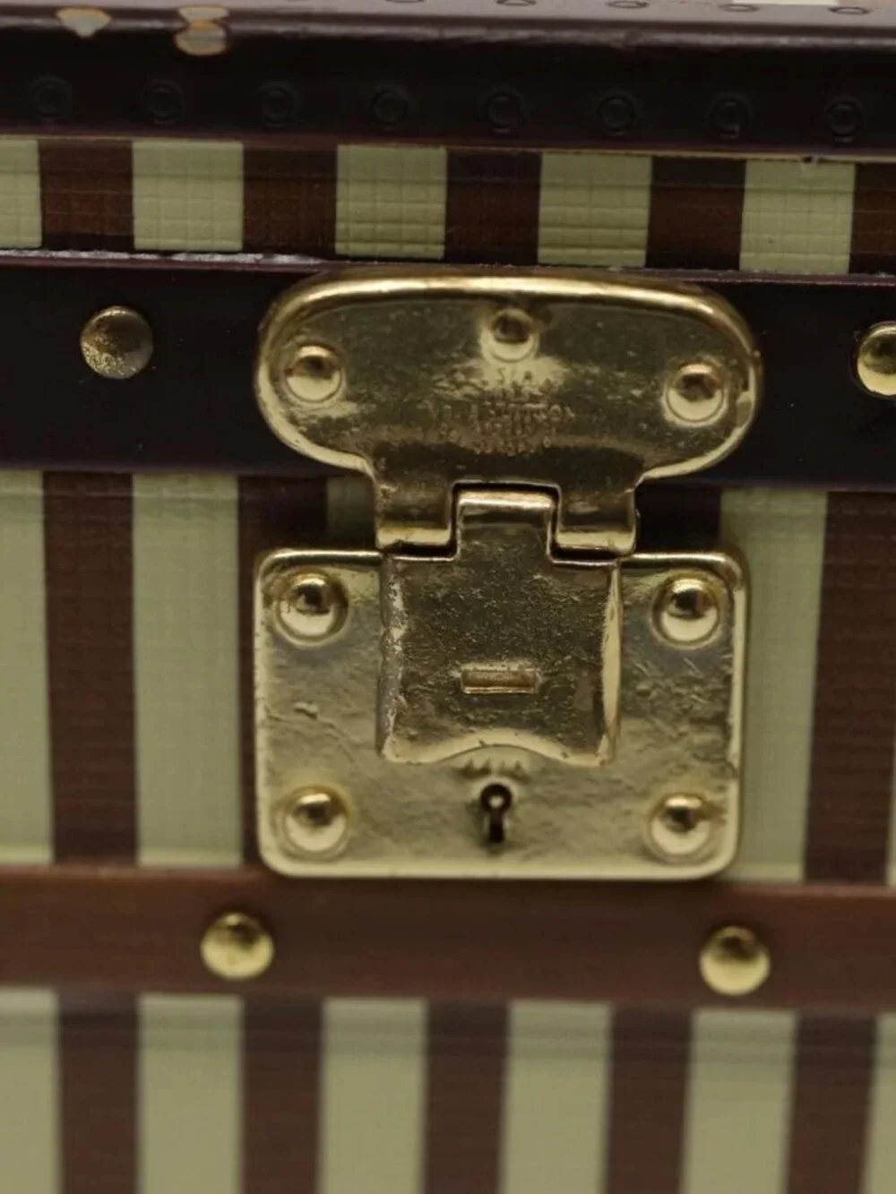 LOUIS VUITTON MALLE COURRIER 1888 Paper weight Beige Brown - Picture 9 of 13